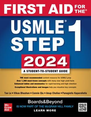 First Aid for the USMLE Step 1 2024 — front cover