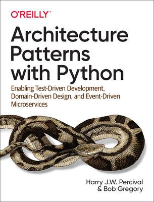 Architecture Patterns with Python — front cover