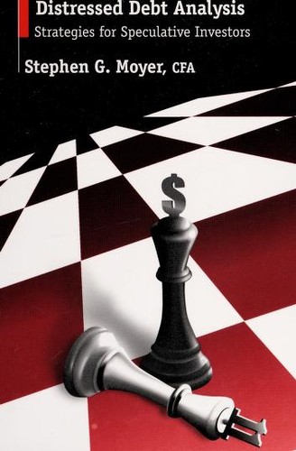 Distressed debt analysis — front cover