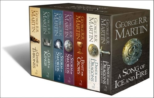 A Song of Ice and Fire Series 7 Books Collection Set By George R.R. Martin NEW COVER
