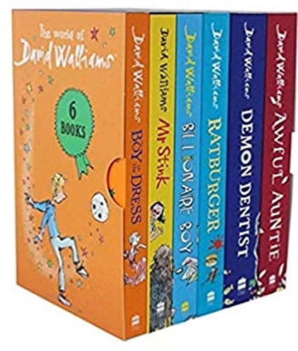 The World of David Walliams 6 Books Children's Collection Set