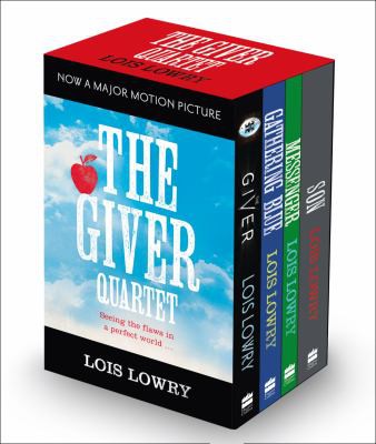The Giver Quartet 4 Book Box Set by Lois Lowry – The Giver, Gathering Blue, Messenger & Son