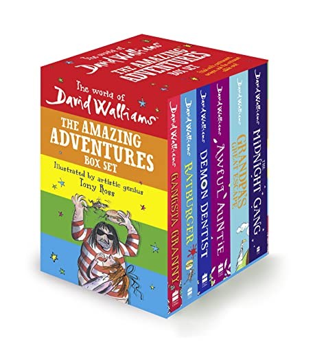The World of David Walliams: The Amazing Adventures Box Set: From multi-million bestselling author David Walliams