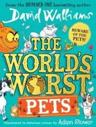 David Walliams The World’s Worst Pets Book – Funny Illustrated Story Collection for Kids