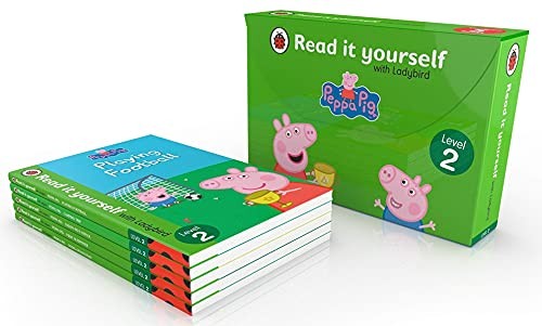 Read It Yourself with Ladybird Peppa Pig 5 Books Children Collection Set for Level 2