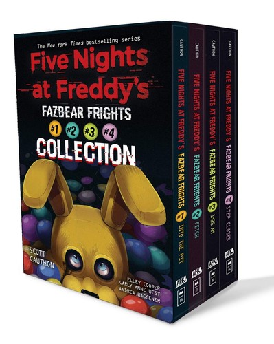 Five Nights at Freddys Fazbear Frights 4 Book Set Collection