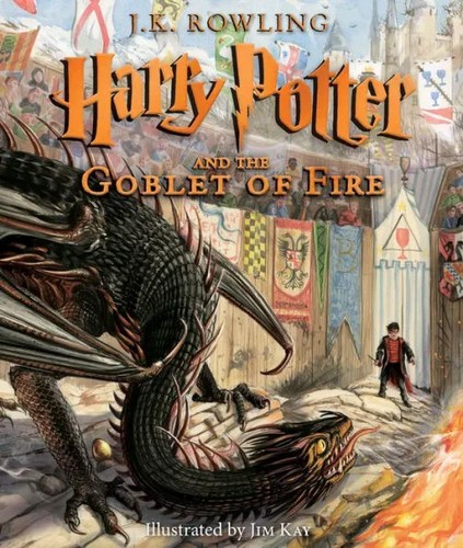 Harry Potter And The Goblet Of Fire Illustrated Edition