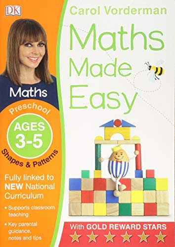 Maths Made Easy: Shapes & Patterns, Ages 3-5 (Preschool)