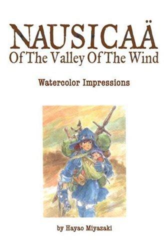 The Art Of Nausicaa Of The Valley Of The Wind Watercolor Impressions Studio Ghibli Library