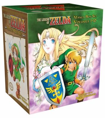 The Legend Of Zelda Box Set 1-10 Manga Akira Himekawa