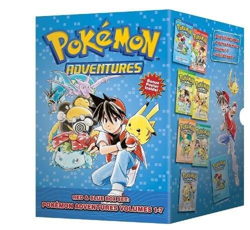 Pokemon Adventures Red & Blue Box Set: Set includes Vol. 1-7 (Pokemon Manga Box Sets)