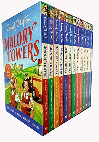 Malory Towers 12 Book Collection Set by Enid Blyton | Classic Girls’ Boarding School Stories - Ages 9-14 - Paperback