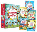 Usborne Lift the Flap - Questions And Answers 5 Books Collection Set