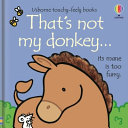 Usborne Thats Not My Donkey Touchy-feely Board Books