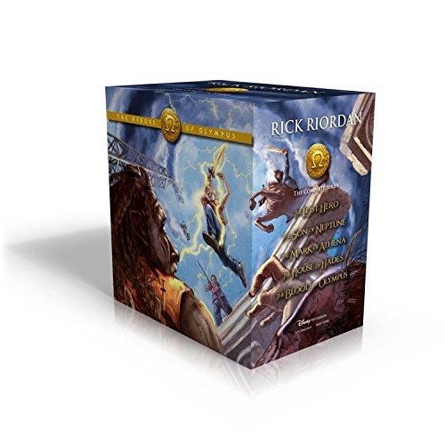 Heroes of Olympus Collection – 6 Book Set by Rick Riordan | Complete Fantasy Adventure Series for Kids & Teens