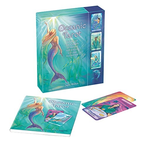 Oceanic Tarot Deck Cards Collection Box Gift Set Mind Body Spirit Mermen Mermaid