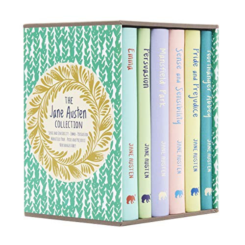 The Jane Austen Collection 6 Books Box Set Sense And Sensibility Emma Persuasion Mansfield Pride A..