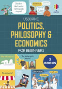 Usborne Big Subjects For Beginners 3 Books Box Set (Politics, Philosophy and Economics)