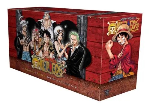 One Piece Box Set 4: Dressrosa to Reverie: Volumes 71-90 with Premium
