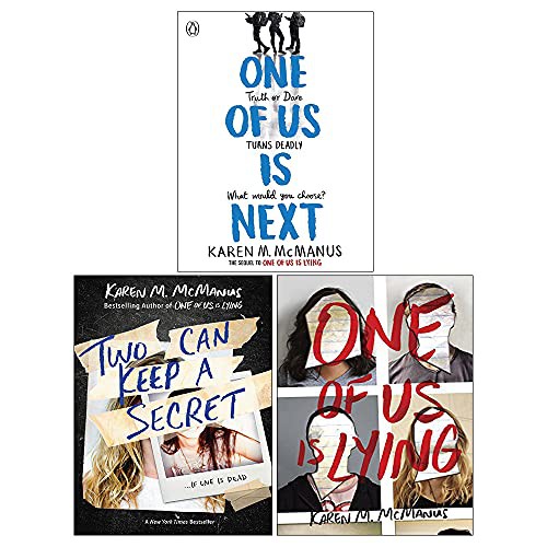 Karen McManus 4 Books Collection Set - One Of Us Is Lying, One Of Us Is Next, Two Can Keep a Secret, The Cousins